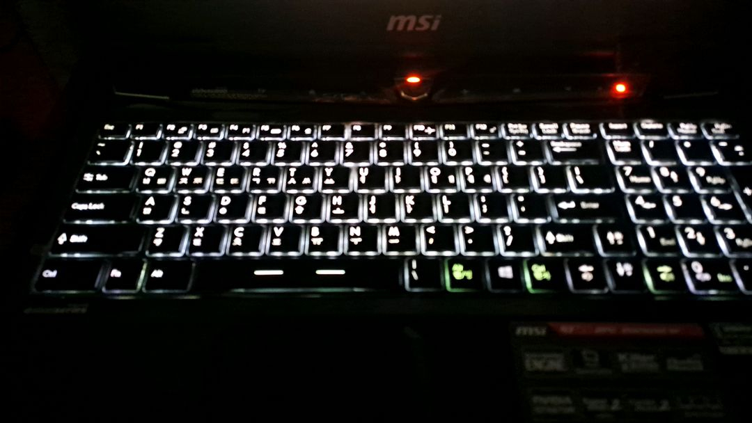 msi gt60 2pc 수리필요 게이밍노트북 부품용 이미지