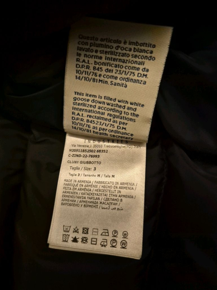 몽클레어 22FW 클루니 블랙 백화점정품 3사이즈 새상품급 풀구성 이미지