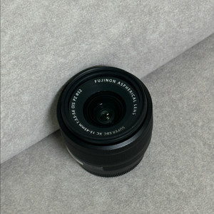 후지필름 XC 15-45mm 렌즈 + 줌텍 필터 이미지