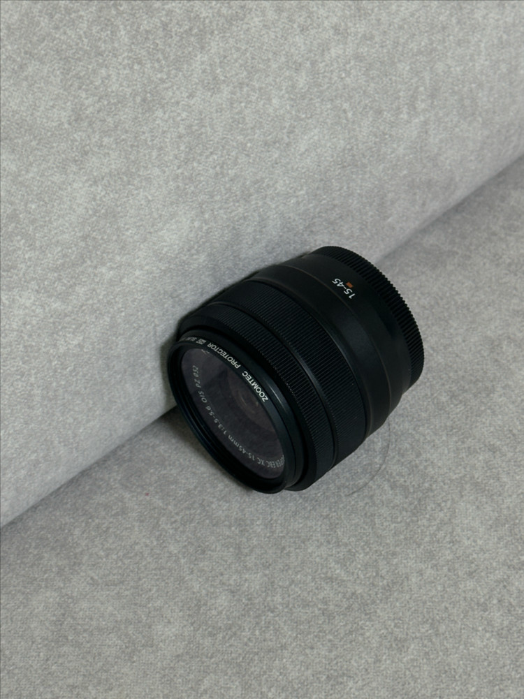 후지필름 XC 15-45mm 렌즈 + 줌텍 필터 이미지