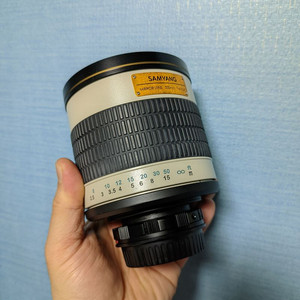 [마지막할인] 삼양 폴라 500mm 반사렌즈 캐논마운트 오반사 이미지