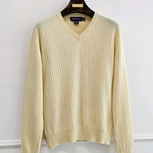 랄프로렌 퍼플라벨 캐시미어 브이넥 스웨터 [ 로로피아나 쿠치넬리 톰포드 루이비통 에르메스 벨루티 ] 이미지