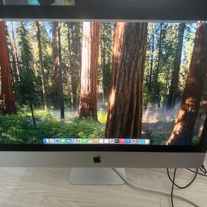 애플 아이맥 27인치 5K 2020년형 i9 이미지