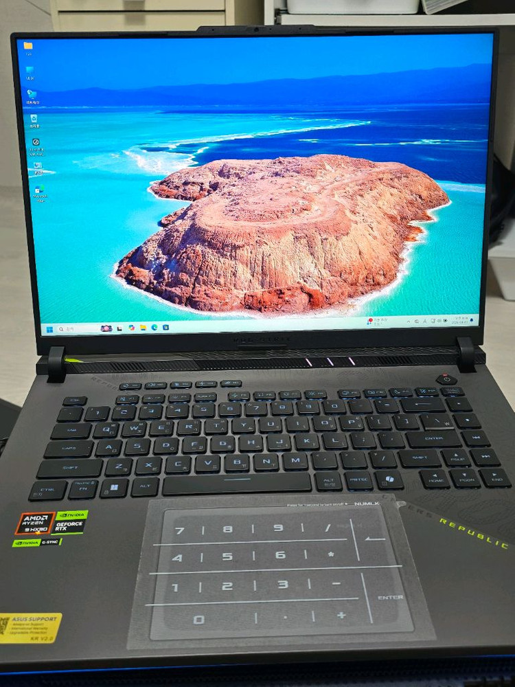 ASUS ROG STRIX G16 게이밍 노트북 고사양 9955HX3D 5070ti 이미지