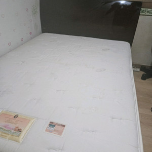 시몬스 침대 메트 + 프레임 전부 이미지