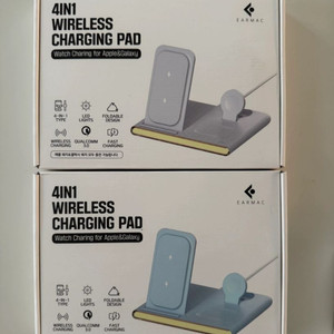 최저가/이어맥 4in1 무선충전패드 새상품 이미지