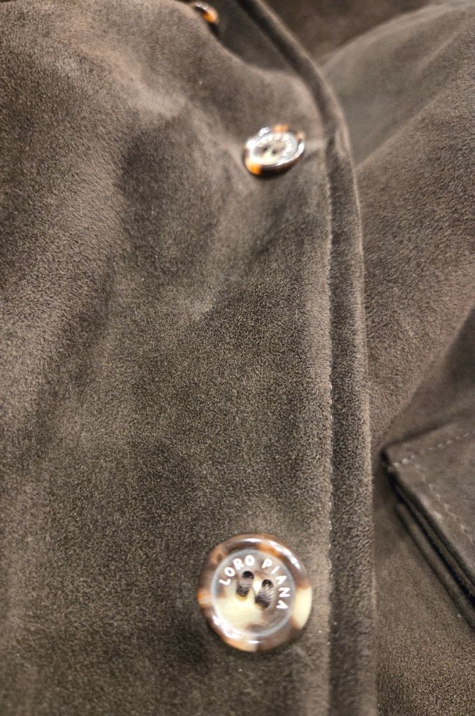 로로피아나 스웨이드 무스탕 자켓 이미지