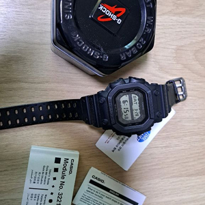 지샥 탱크 GX-56BB-1DR 반전 액정 커스텀 이미지