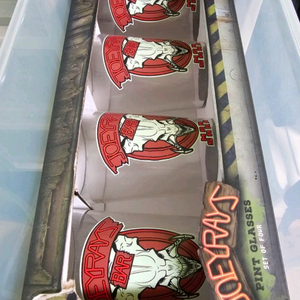 스타크래프트 조이레이 바 핀트 글라스 4개 세트 이미지