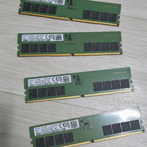 삼성 ddr5 5600 32gb x 2 64gb 팔아요 총2세트 32g x 4 판매합니다 세트에 64g 이미지