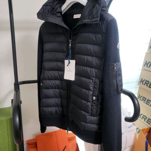 24FW 몽클레어 트리콧 후드 니트패딩 L 이미지