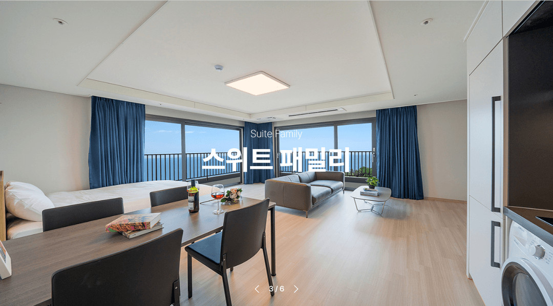속초 아이파크 스위트 호텔 파노라마 오션뷰 스위트 패밀리 숙박권 이미지