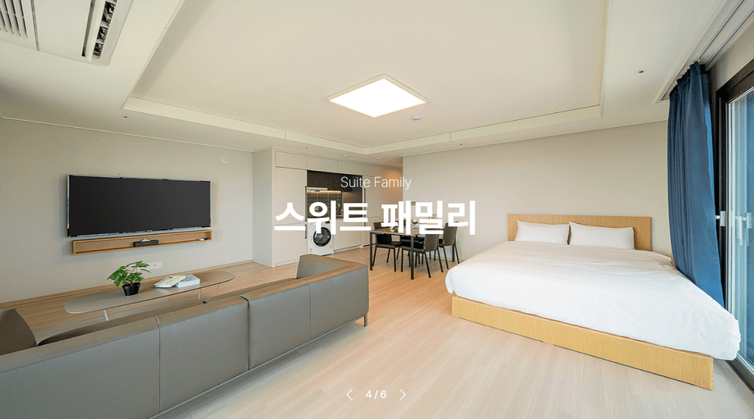 속초 아이파크 스위트 호텔 파노라마 오션뷰 스위트 패밀리 숙박권 이미지
