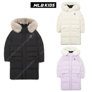 당일발송!한파롱패딩 정가 34만9천>>>쿨거시17만9천! 택채새제품 MLB 키즈 구스 롱패딩 남아여아 공용 롱패딩. 이미지