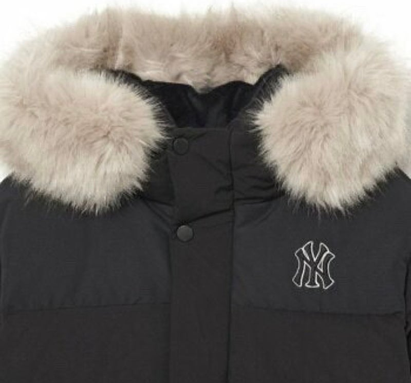 당일발송!한파롱패딩 정가 34만9천>>>쿨거시17만9천! 택채새제품 MLB 키즈 구스 롱패딩 남아여아 공용 롱패딩. 이미지