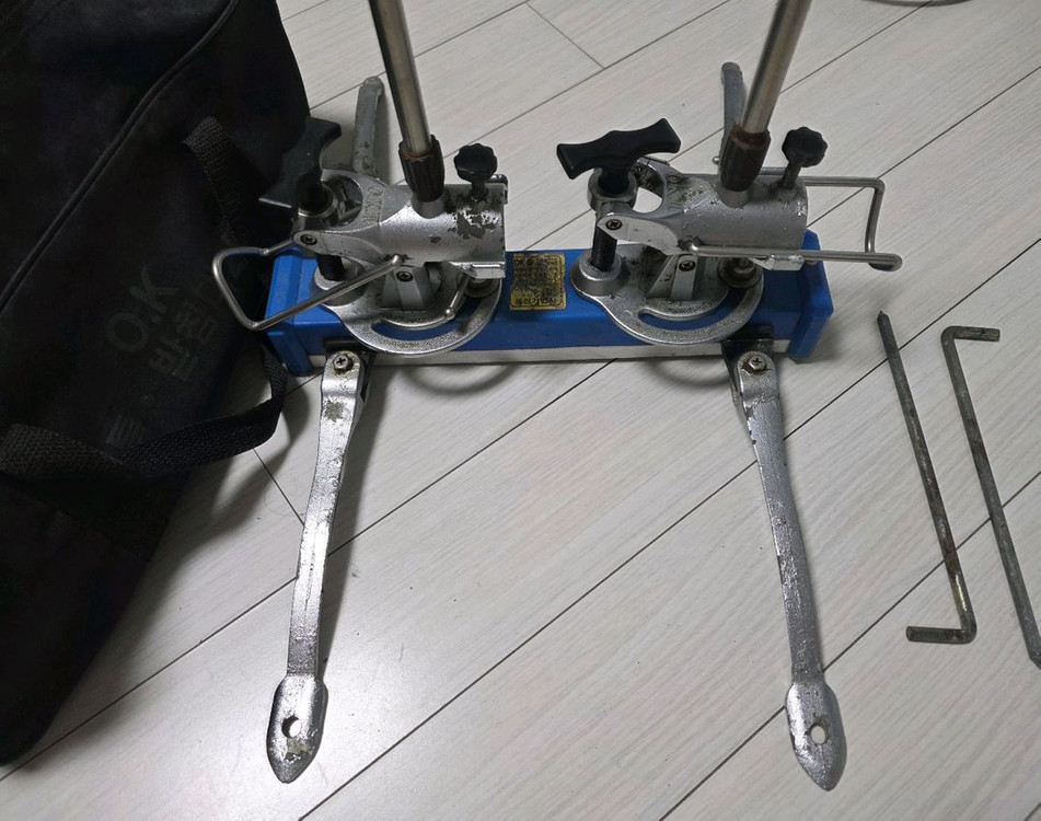 OK 틀 받침대 2단 낚시 이미지