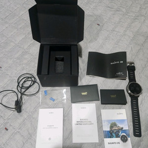 순토 d5 블랙 스쿠버 다이빙 컴퓨터 이미지