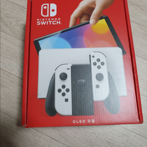 닌텐도스위치 oled화이트 풀박 이미지