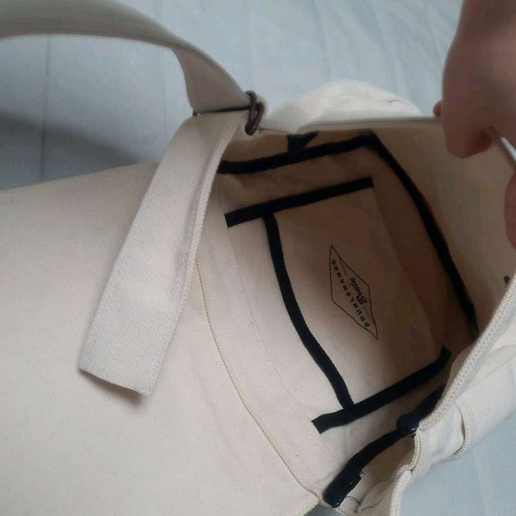 더블낭 브루인 커버 크로스백 에코백 캔버스 아메카지 / 바온 러브앤드팝 수달쌀롱 네오랑 녕이옷장 로버블 빈블 이미지