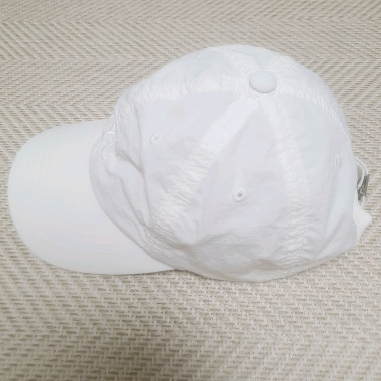 NYC 나일론 볼캡 모자 화이트 이미지