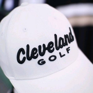 클리브랜드 골프 볼캡 모자 화이트 이미지