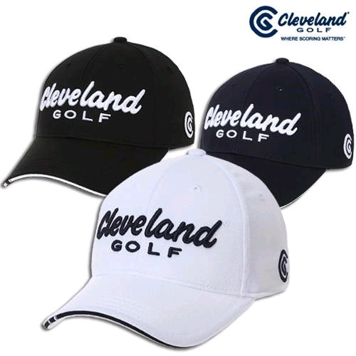 클리브랜드 골프 볼캡 모자 화이트 이미지