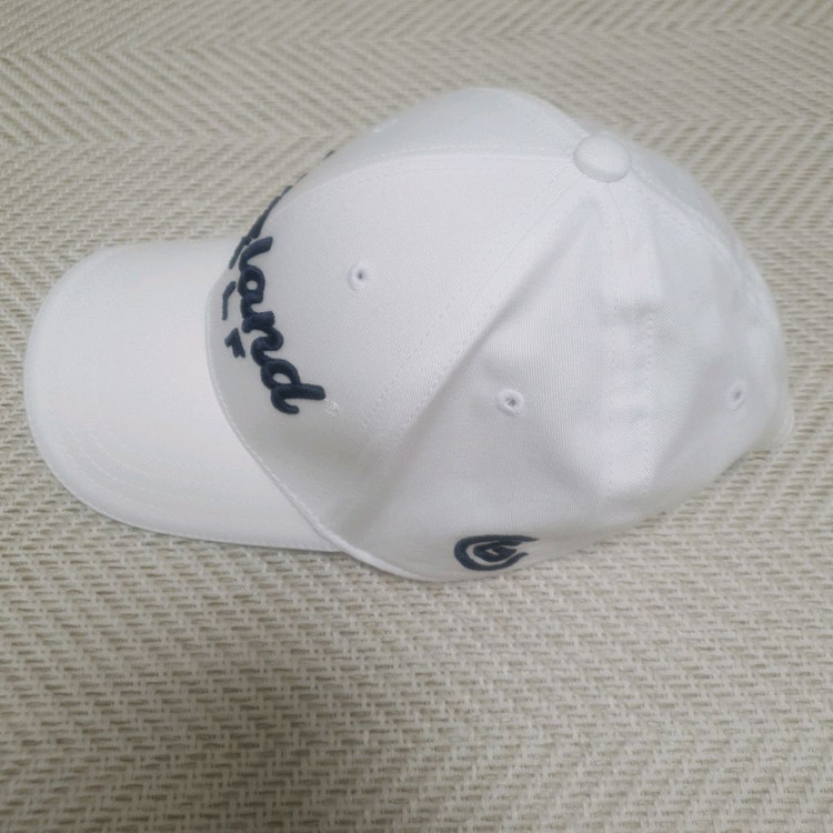 클리브랜드 골프 볼캡 모자 화이트 이미지