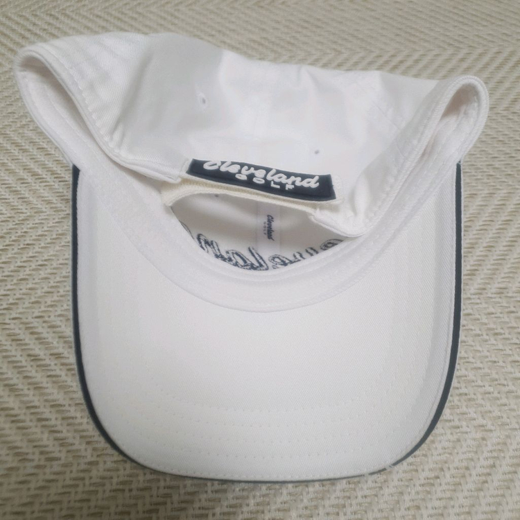 클리브랜드 골프 볼캡 모자 화이트 이미지