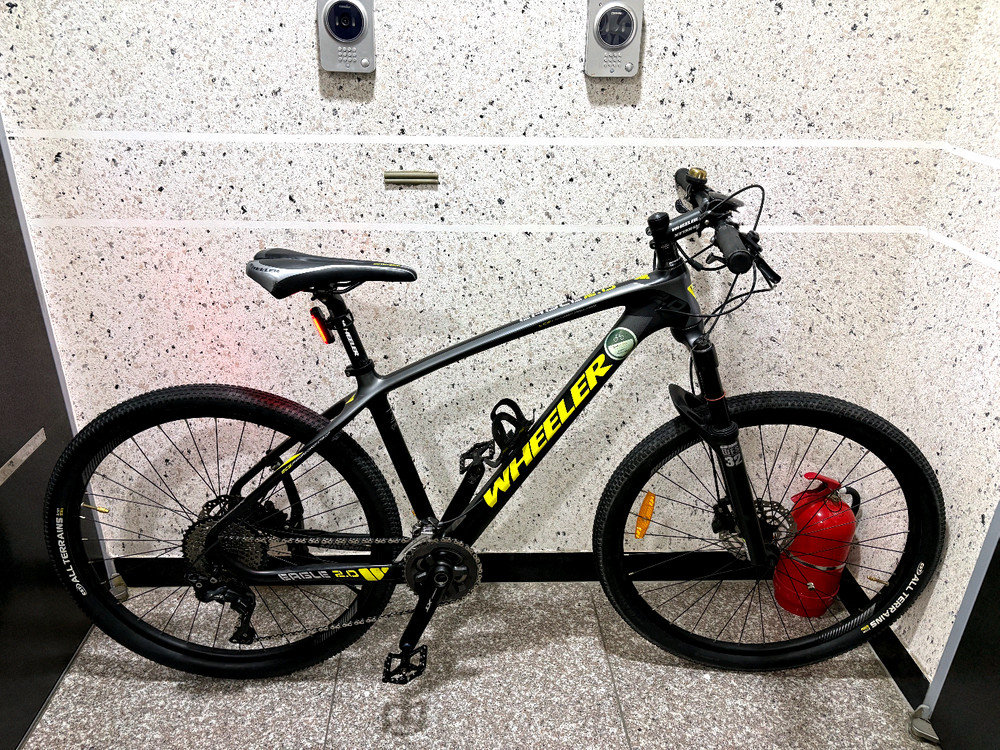 휠러 풀카본 mtb 산악 자전거 27.5인치 22단 이미지