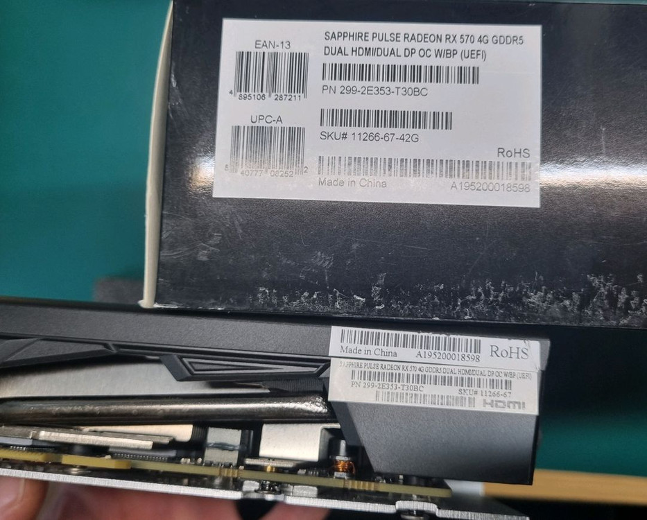 사파이어 rx570 4g 이미지