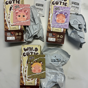 팝마트 크라이베이비 표범 냥이 시리즈 휴대폰 스트랩 이미지