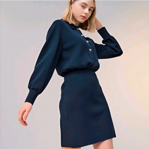 랑방 니트 원피스 이미지