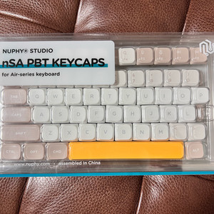 NUPHY 코스트 던 키캡 로우 프로파일 염료승화 PBT 영문 이미지