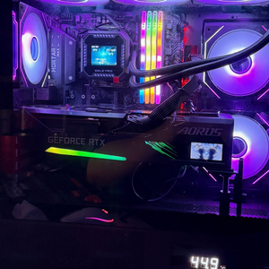 5800x3d 고급부품 세팅 반본체 이미지