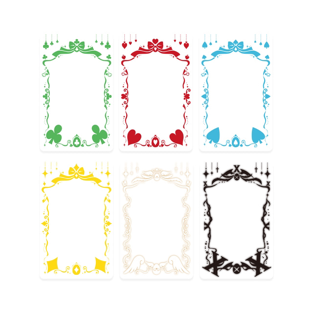 더키월드 캐캐체 키링 포카 프레임 아크릴 스탠드 이미지