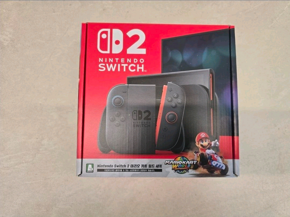닌텐도 스위치2 마리오카트 국내 정품 미개봉 이미지