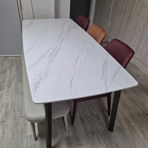6인용 세라믹 식탁 의자 세트(s급) 이미지