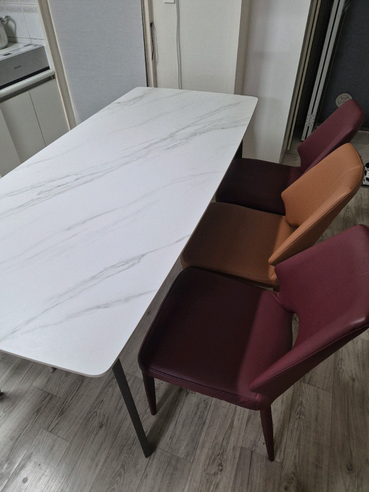 6인용 세라믹 식탁 의자 세트(s급) 이미지