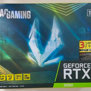 ZOTAC RTX 3090 Trinity OC 24GB 그래픽카드 이미지