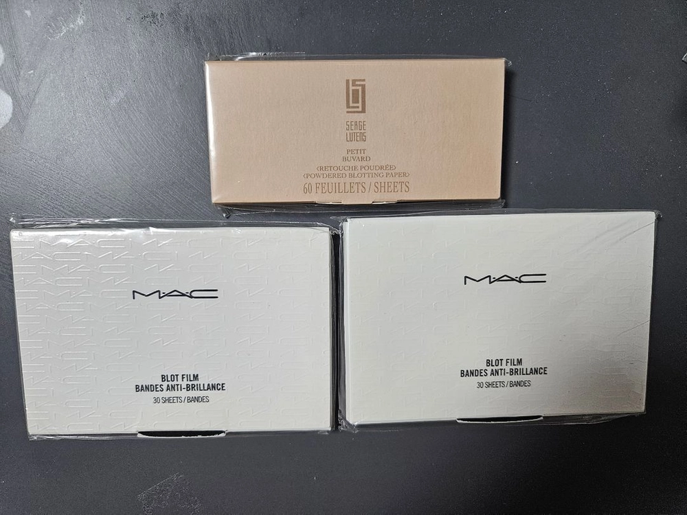 맥, 세르주 루텐 블로팅 페이퍼 일괄 판매합니다 이미지
