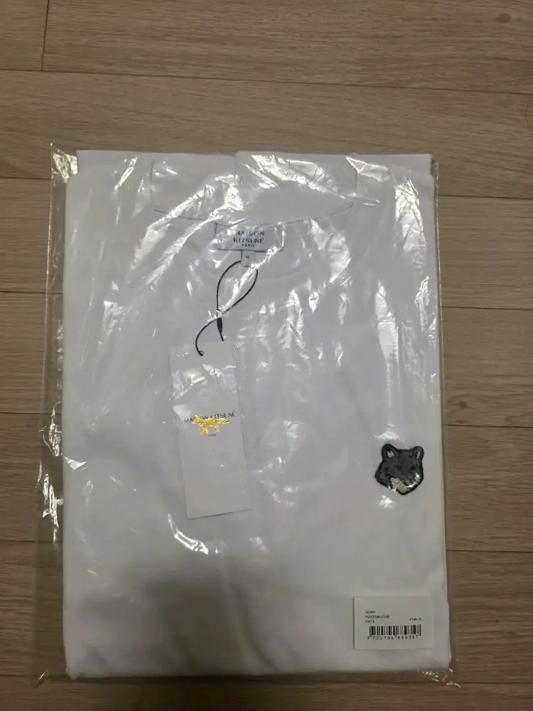 메종키츠네 반팔티(정품) 화이트xl - 안심되는 중고거래