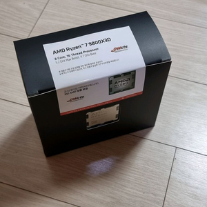 미개봉 암드 라이젠 AMD Ryzen7 9800X3D CPU 판매합니다. 이미지