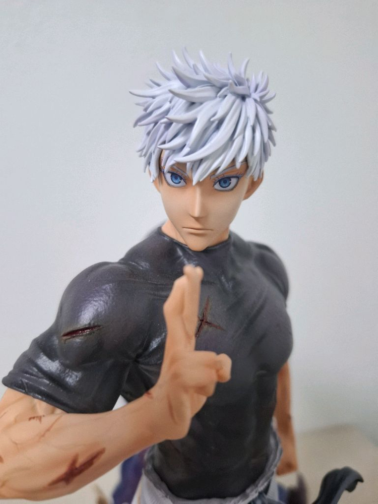 주술회전 고죠 사토루 레진 피규어 이미지