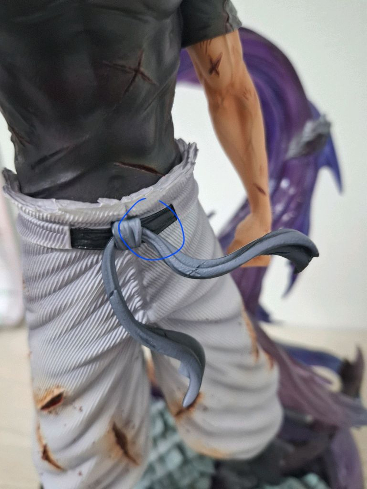 주술회전 고죠 사토루 레진 피규어 이미지