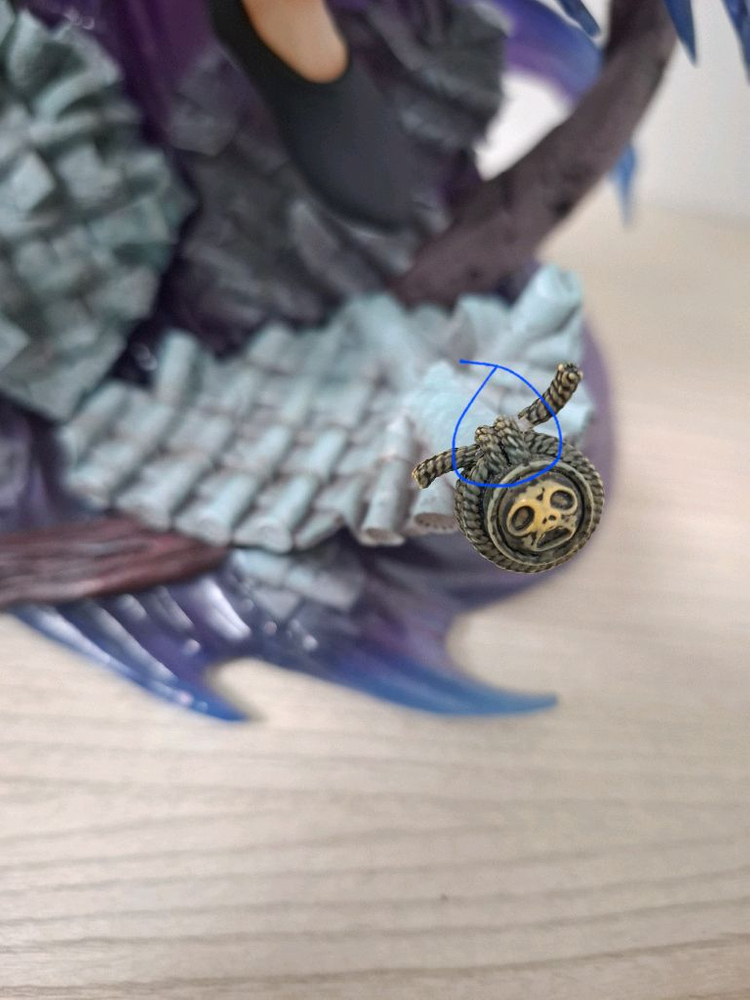 주술회전 고죠 사토루 레진 피규어 이미지