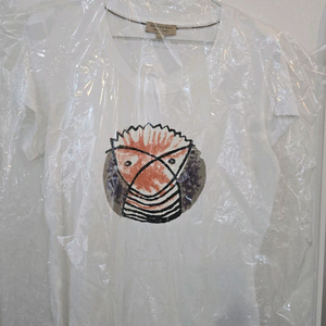 버버리 캐릭터 프린트 반팔티 이미지