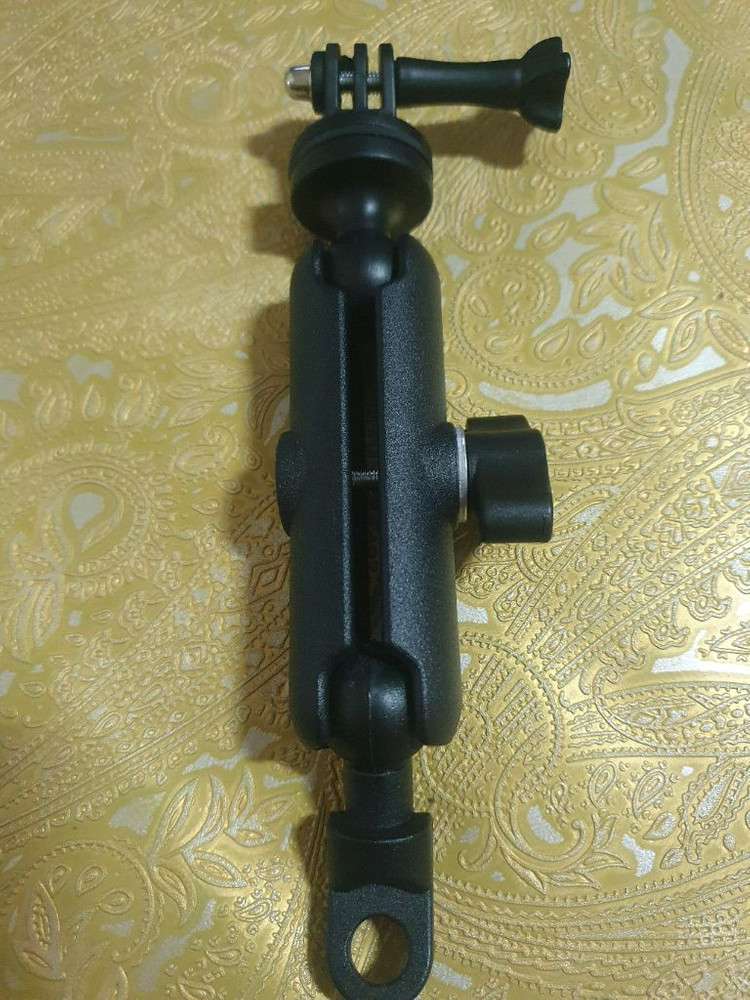 오토바이 전기자전거 핸들 바 폰 자석 거치대 램 마운트 이미지