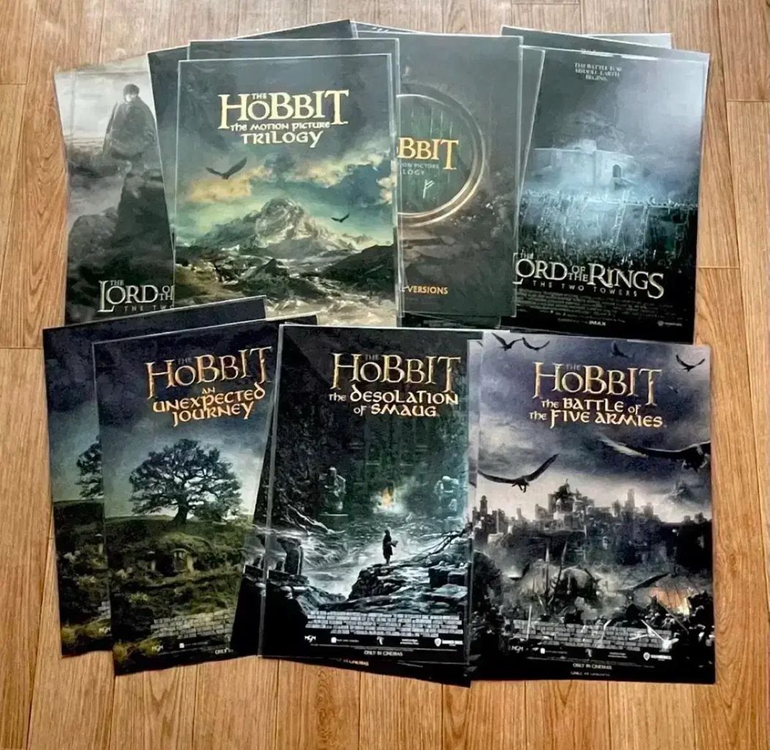 반지의 제왕 오리지널 티켓 호빗 반제오티 왕의귀환 두개의탑 아이맥스포스터 이미지