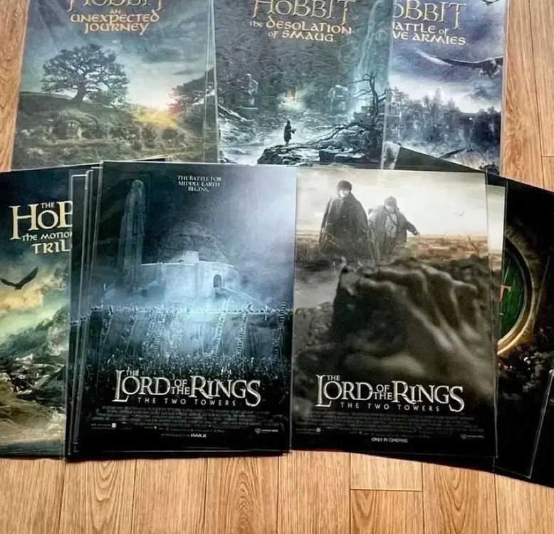 반지의 제왕 오리지널 티켓 호빗 반제오티 왕의귀환 두개의탑 아이맥스포스터 이미지