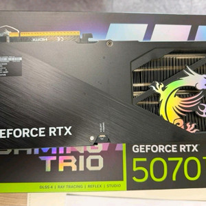 MSI 지포스 RTX 5070 Ti 게이밍 트리오 OC 팝니다 이미지